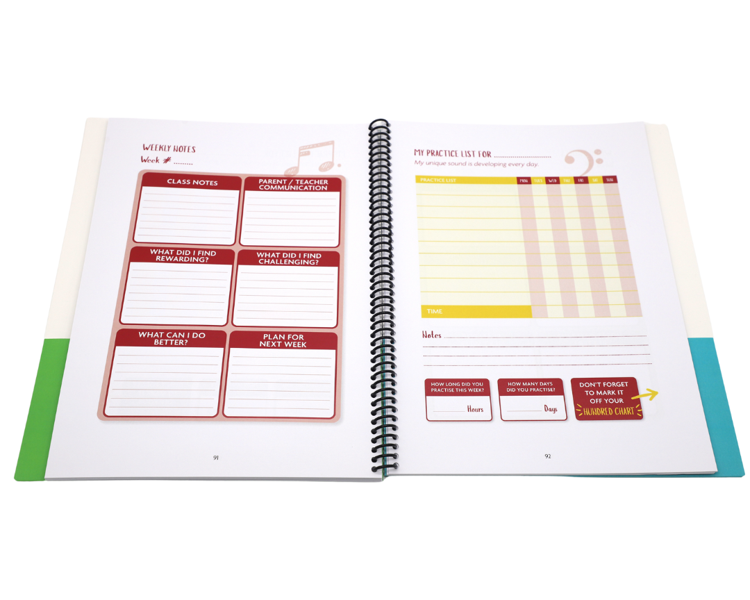 Mindful Music Practice Planner