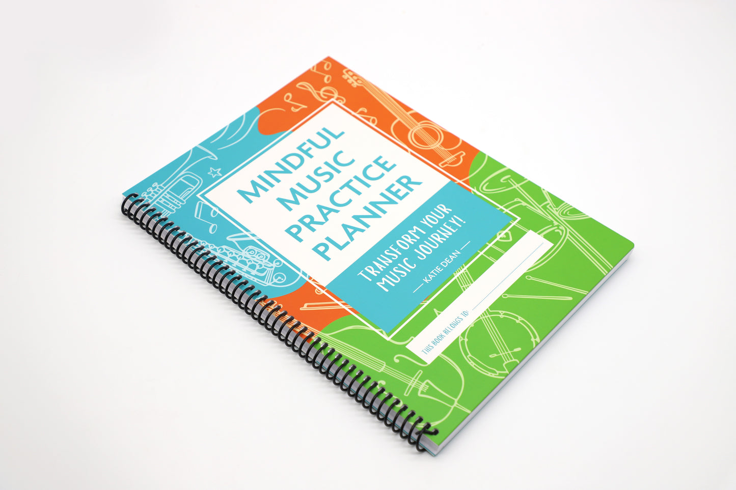 Mindful Music Practice Planner Student workbook. Motivate your students with goal setting, planning, accountability and rewards.