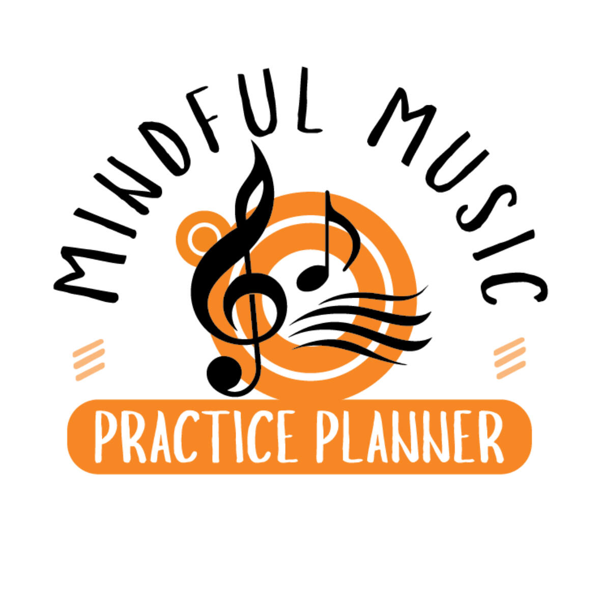 Mindful Music Practice Planner Collection Mindful Music Practice pLanner suitable for piano guitar violin or drum lessons